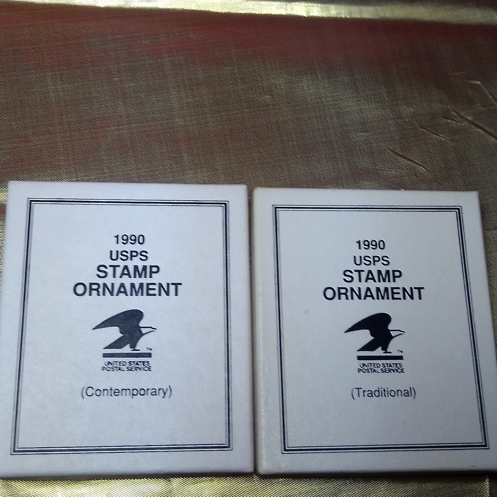 1990 us postage stamp ornament